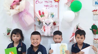 Album ảnh đẹp lớp 4 tuổi B2