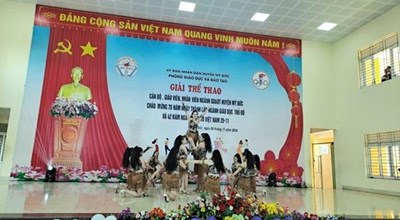 GIẢI THỂ THAO CÁN BỘ, GIÁO VIÊN, NHÂN VIÊN NGÀNH GIÁO DỤC VÀ ĐÀO TẠO HUYỆN MỸ ĐỨC