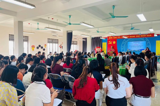  HỘI NGHỊ BAN ĐẠI DIỆN CHA MẸ HỌC SINH NĂM HỌC 2026 2027 