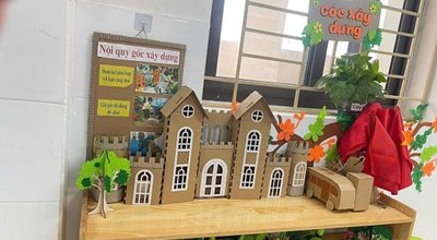 TRANG TRÍ MÔI TRƯỜNG NHÓM LỚP THEO ĐỊNH HƯỚNG STEAM