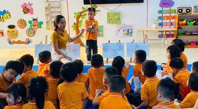 HĐTH Tạo hình sáng tạo từ nguyên liệu phế thải (EDP) 4-5 tuổi