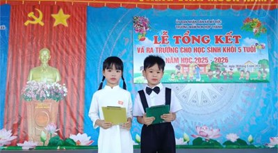 Dẫn chương trình tổng kết năm học 2025 2026