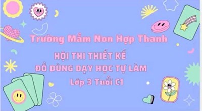 Đồ dùng tự tạo lớp 3TC1