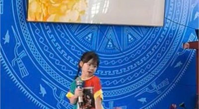 TIẾT MỤC NIỀM VUI CỦA EM DO BÉ AN NHIÊN BIỂU DIỄN