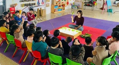 XUÂN YÊU THƯƠNG TẠI TRƯỜNG MẦM NON XÃ HỢP THANH CHÀO MỪNG NĂM MỚI 2025